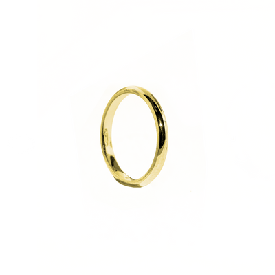 Agathe Solitaire Prong Pave - Bague