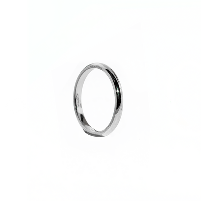 Agathe Solitaire Prong Pave - Bague