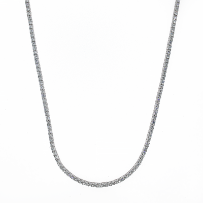 Tennis Clear 2 mm  - Necklace