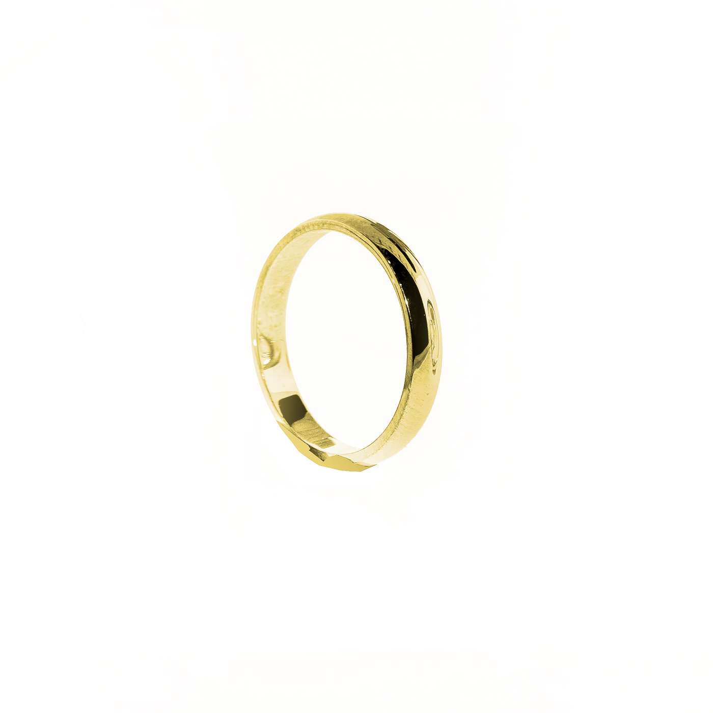 Agathe Solitaire Prong Pave - Bague