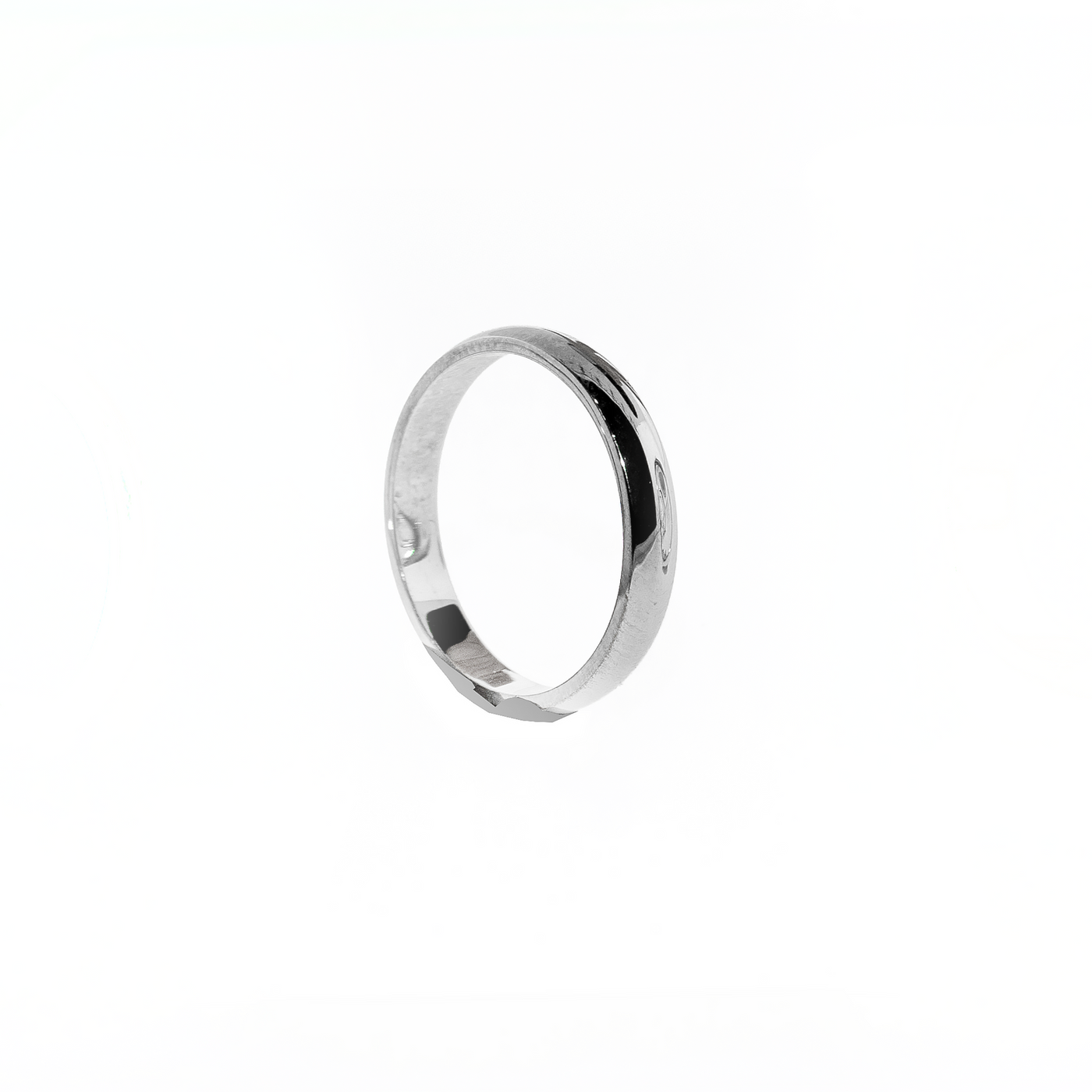 Agathe Solitaire Prong Pave - Bague