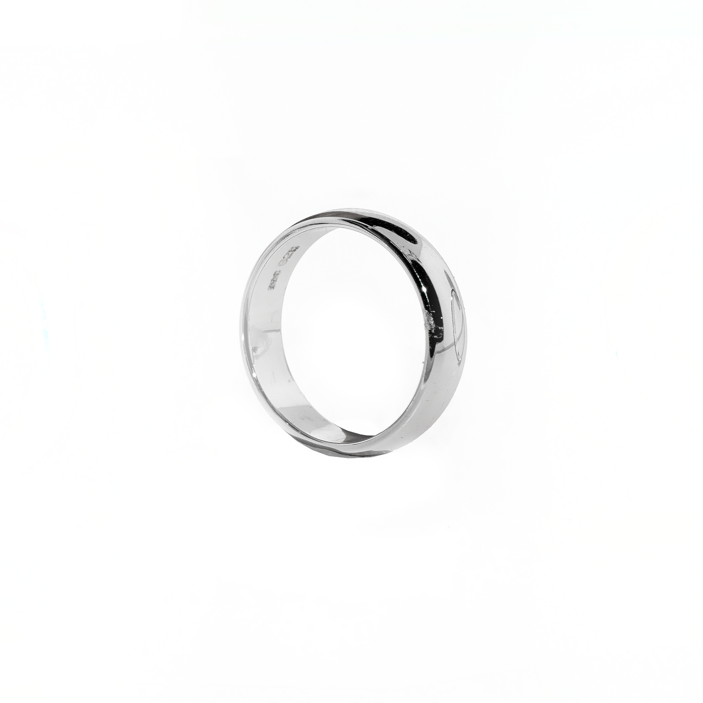 Agathe Solitaire Prong Pave - Bague