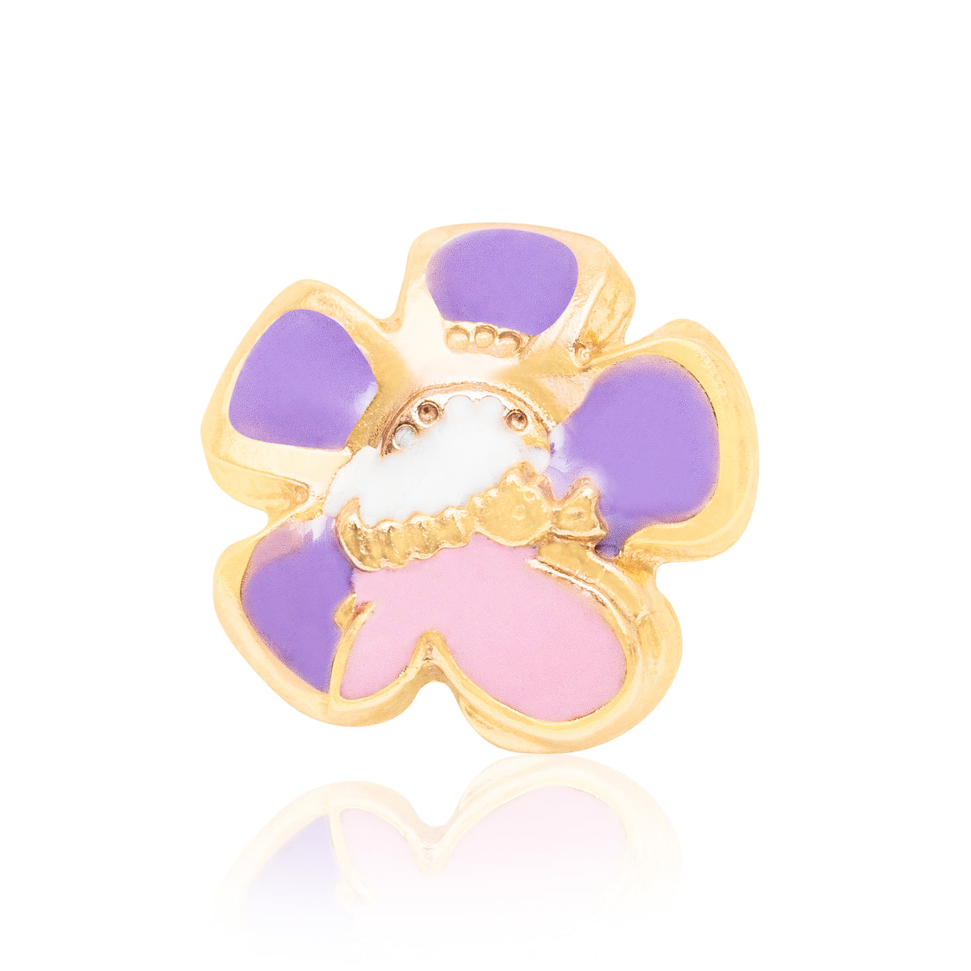 Baby Flower Screwback - Earrings