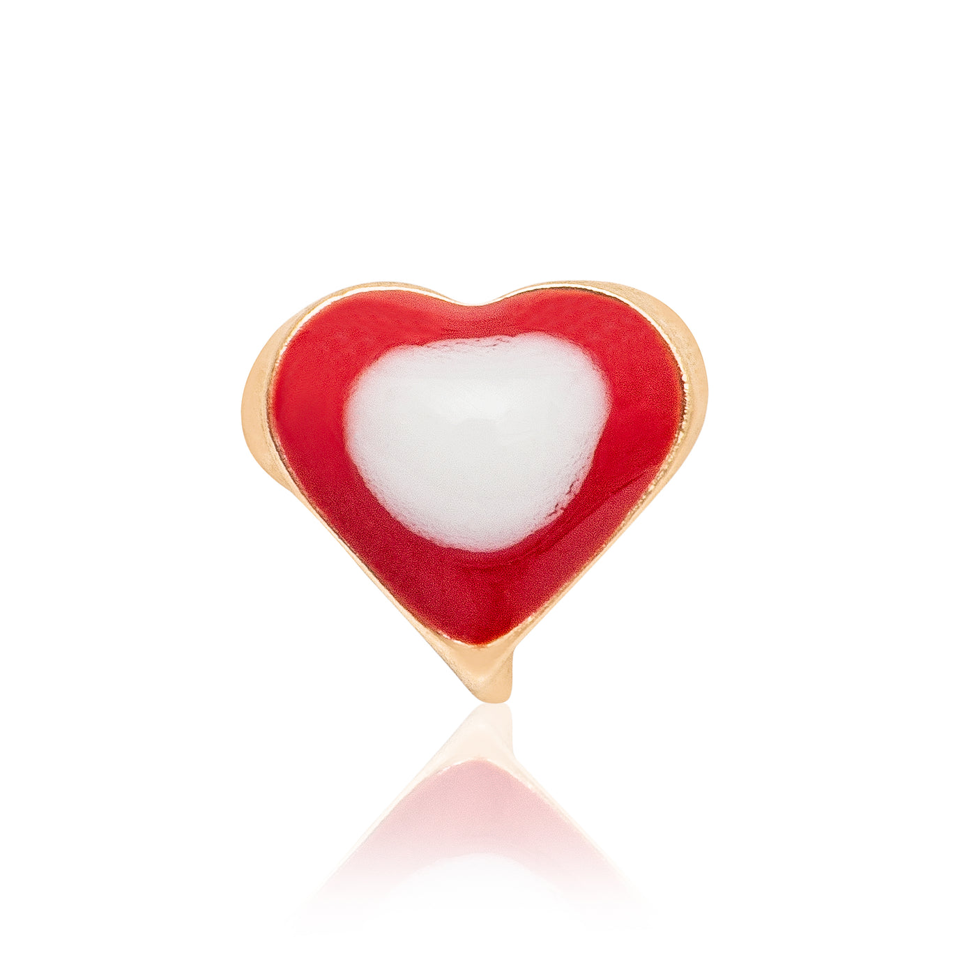 Baby Heart Screwback - Earrings