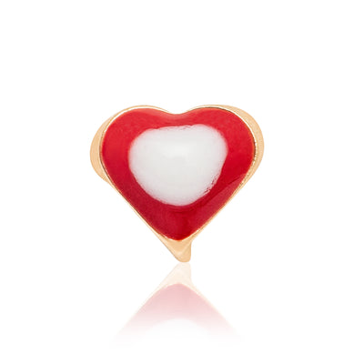 Baby Heart Screwback - Earrings