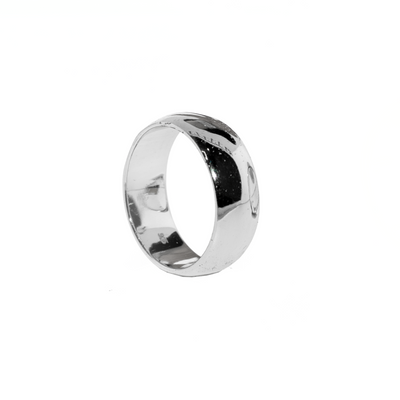 Agathe Solitaire Prong Pave - Bague
