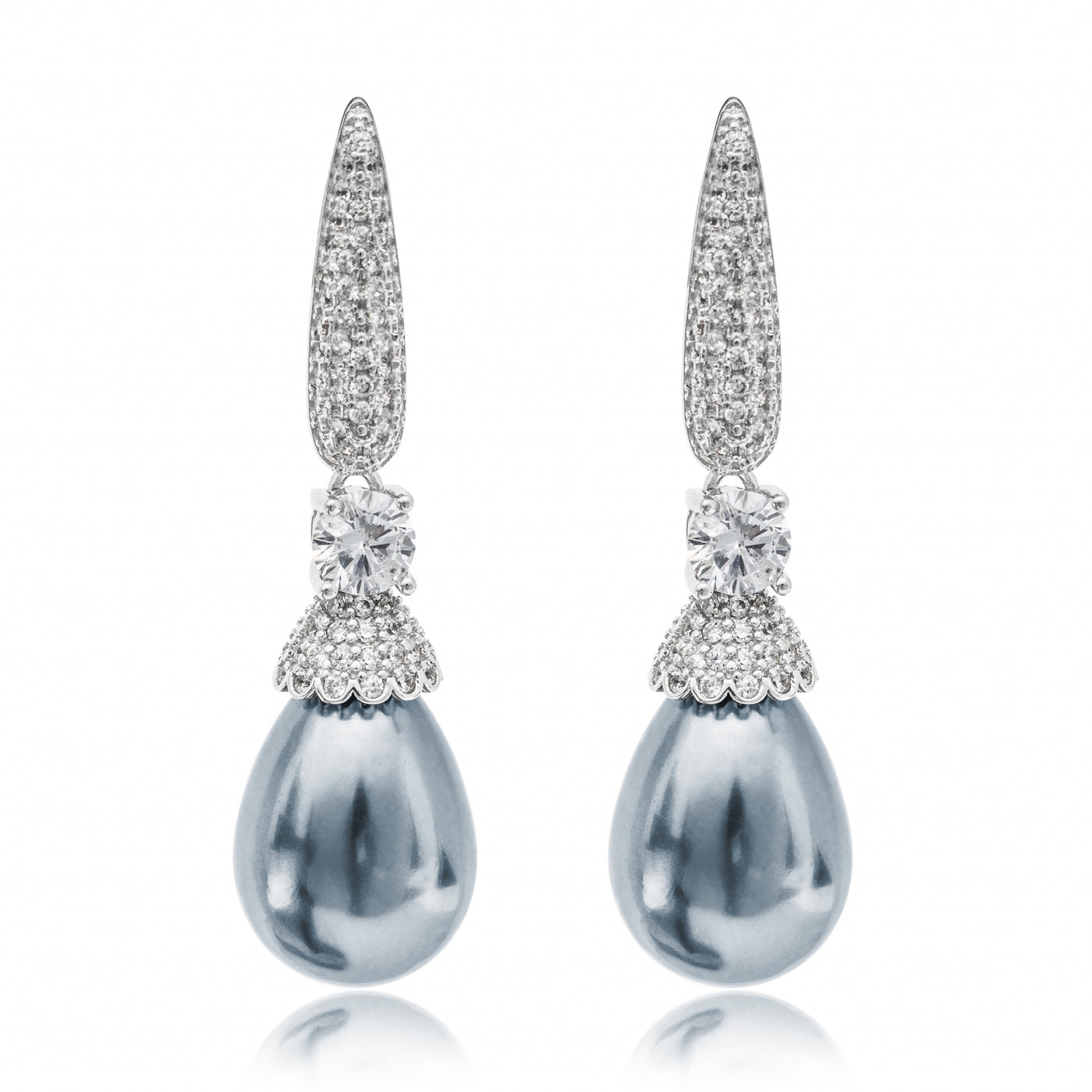 Chandelier Pearl - Earrings