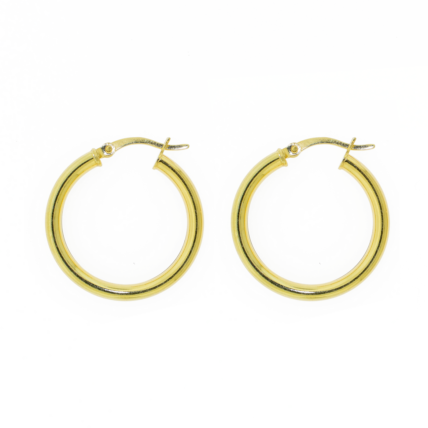 Hoop Earring 3 mm - Gold