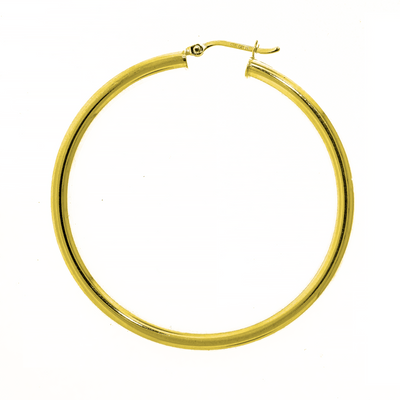 Hoop Earring 4 mm - Gold