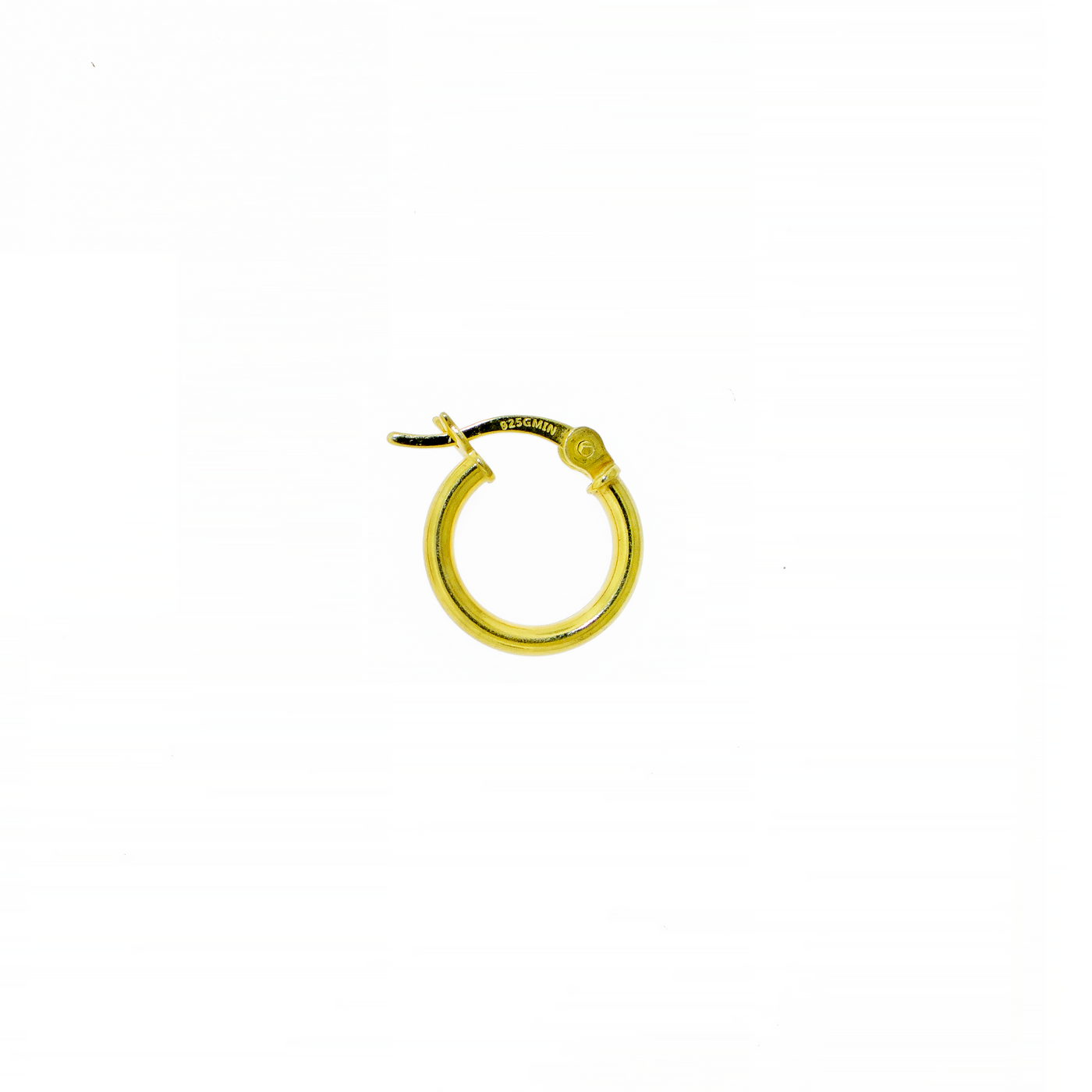 Hoop Earring 2mm - Gold