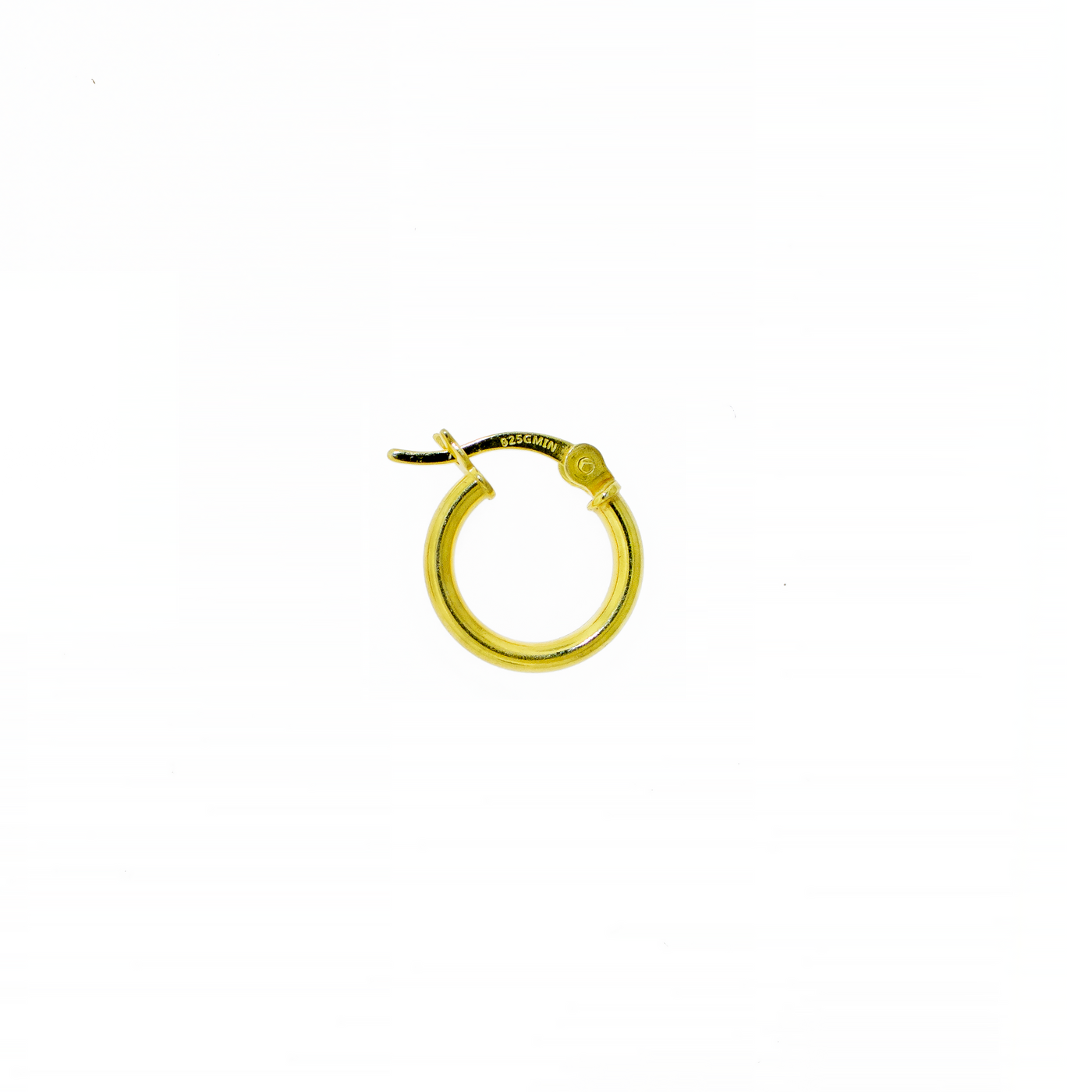 Hoop Earring 2mm - Gold