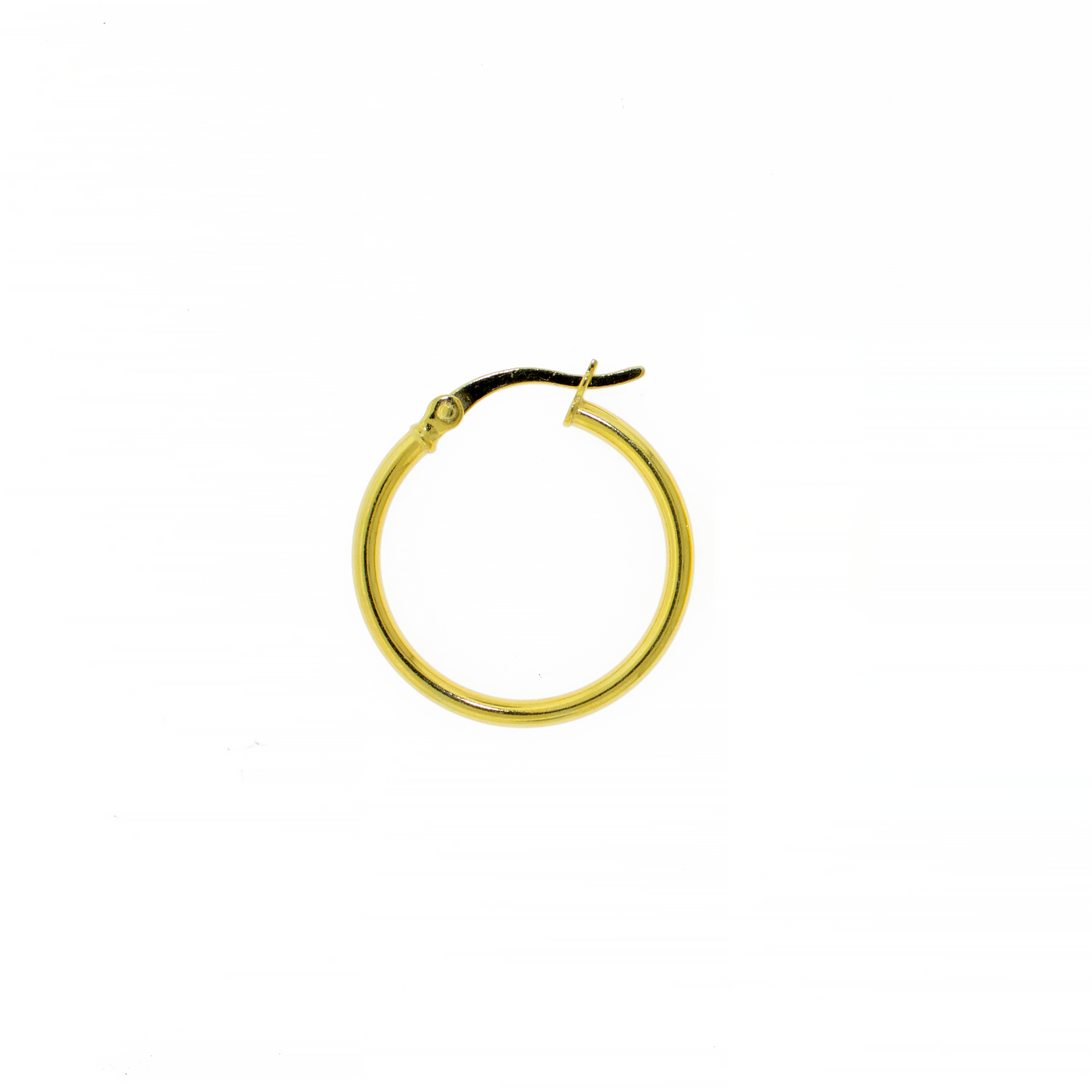 Hoop Earring 2mm - Gold