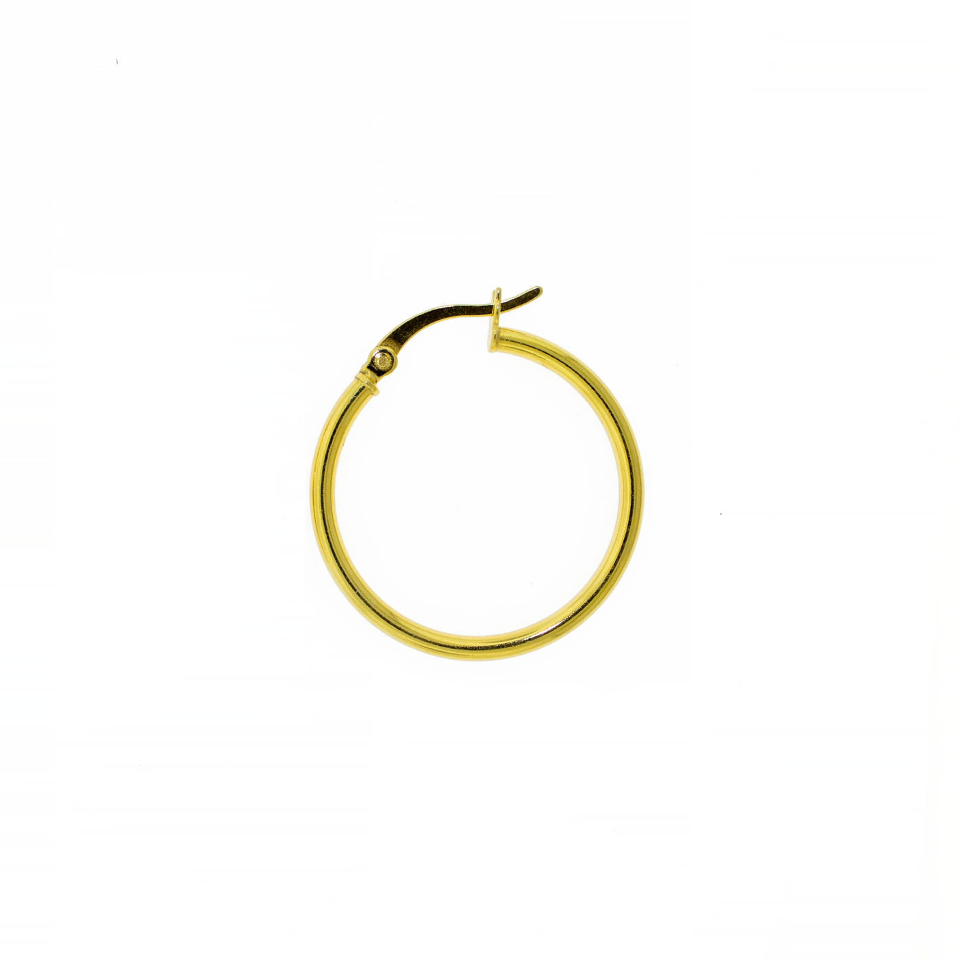 Hoop Earring 2mm - Gold