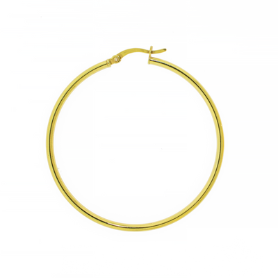 Hoop Earring 2mm - Gold