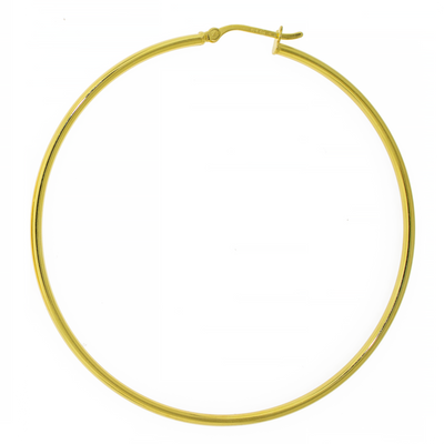 Hoop Earring 2mm - Gold