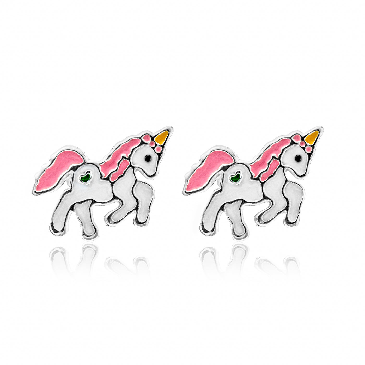 Licorne - Boucles d'oreilles