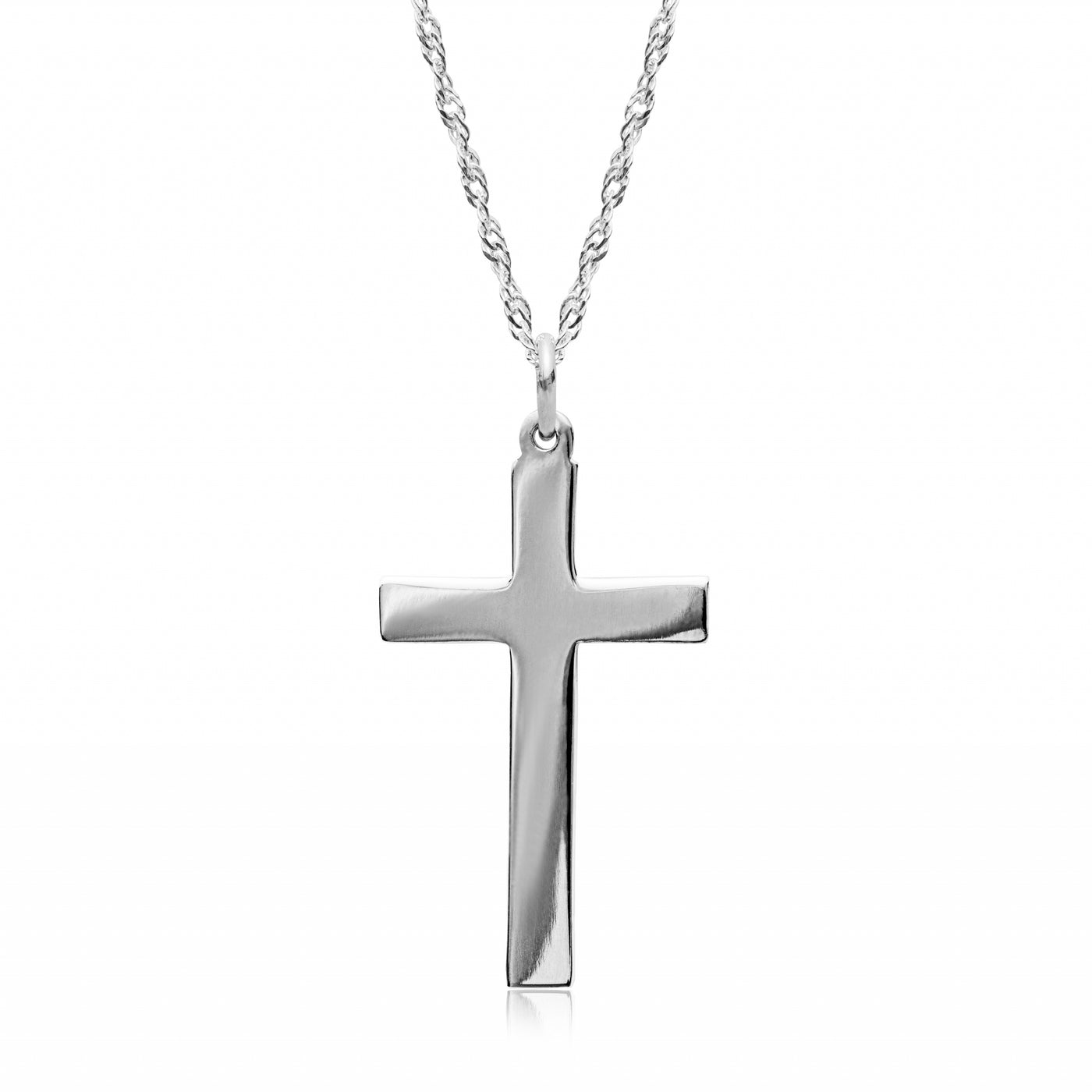 Helena Silver Cross - Necklace