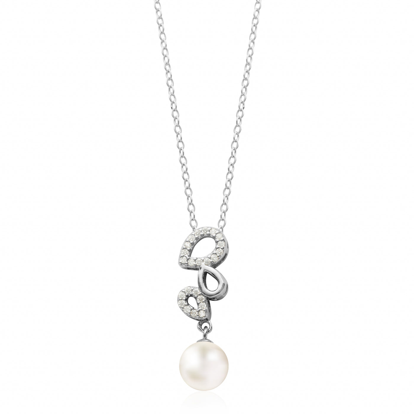 Little Leaves Pearl - Necklace