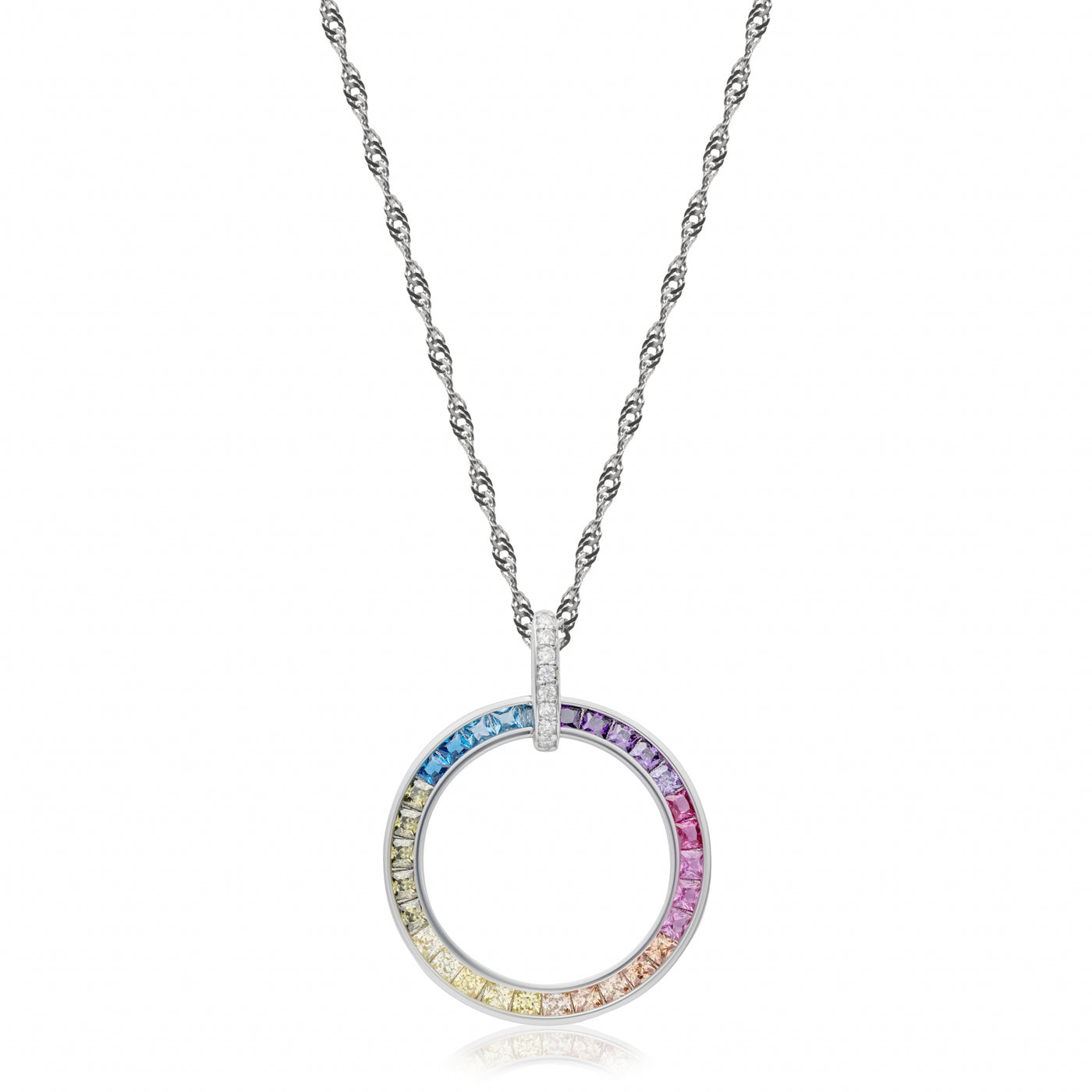 Arc-en-ciel - Collier