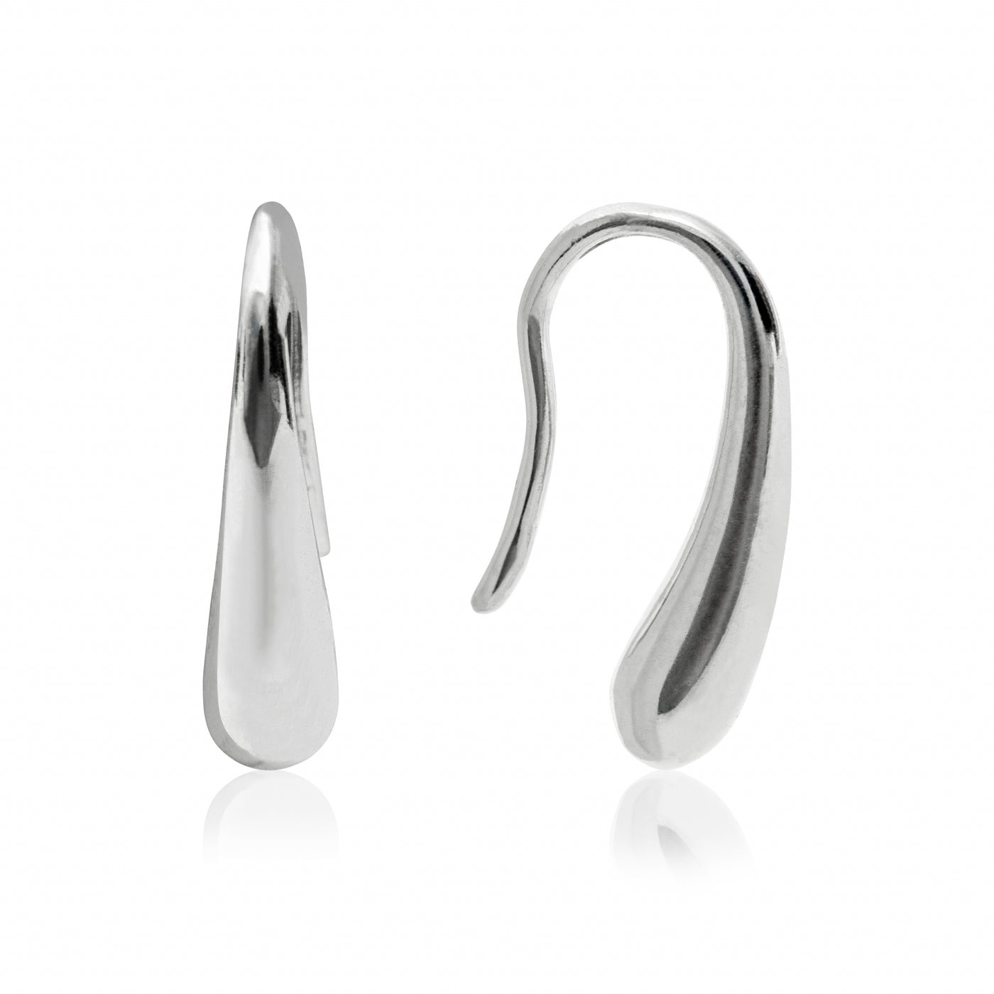 Pluie d'argent - Boucles d'oreilles