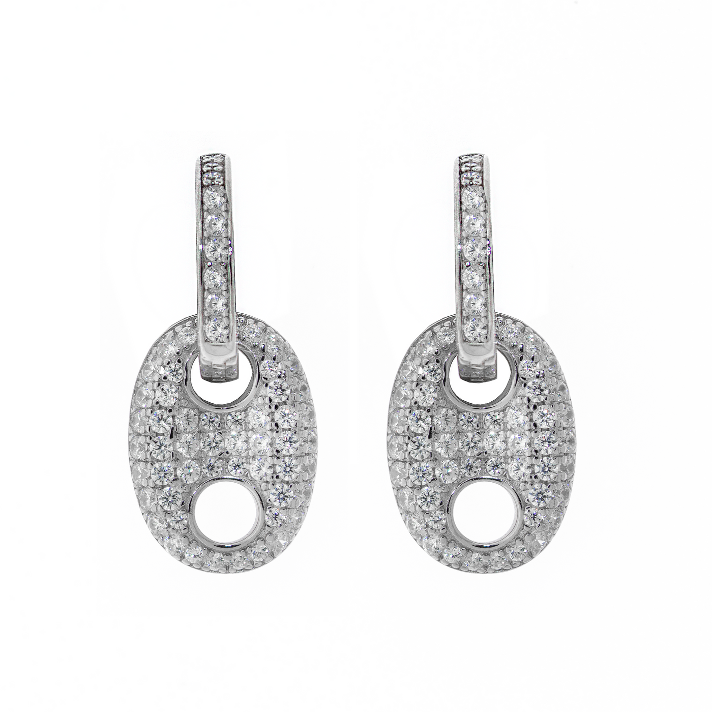 Pave Puff - Earrings