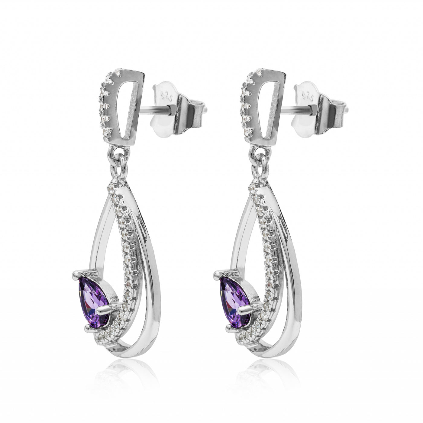Lull Purple - Earrings