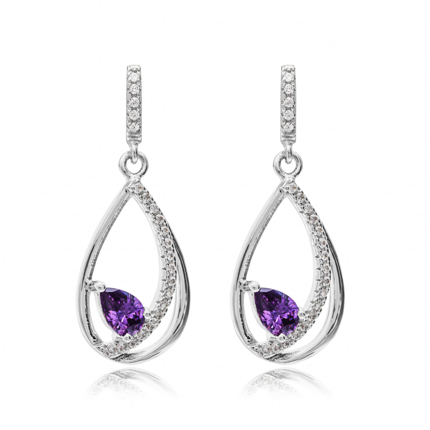 Lull Purple - Earrings
