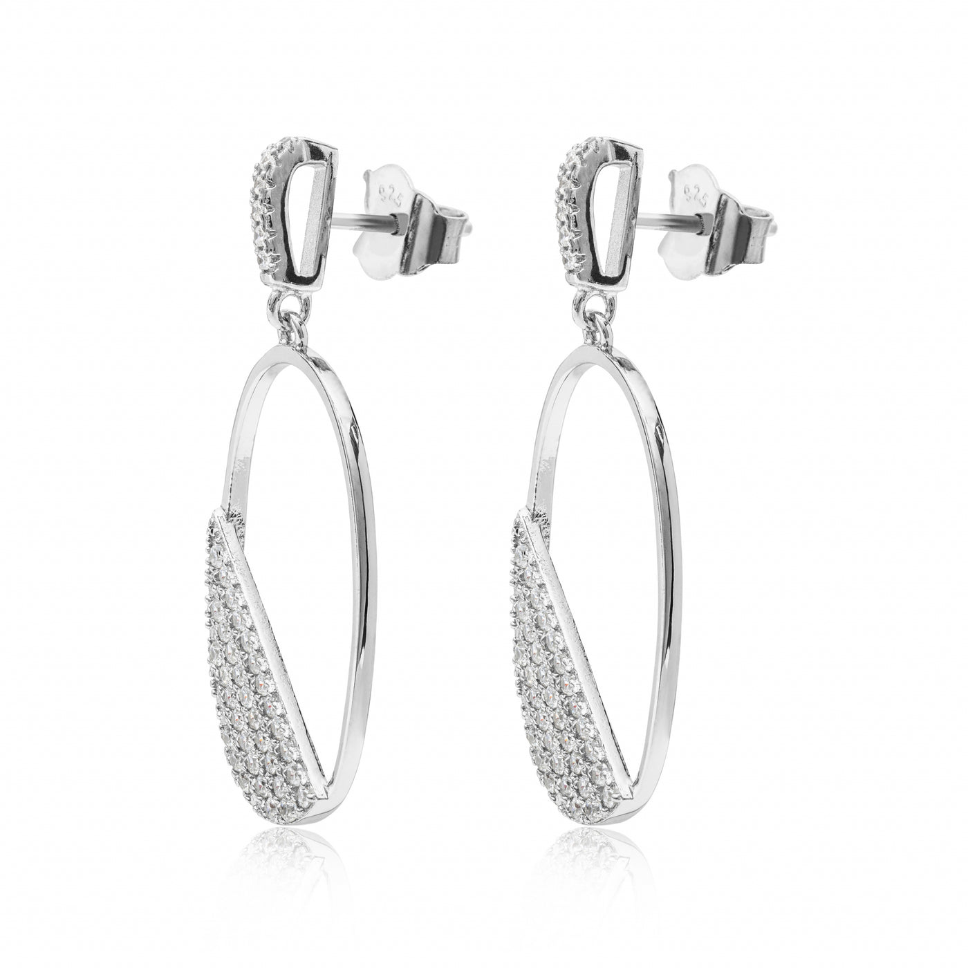 Dip Oval - Earrings