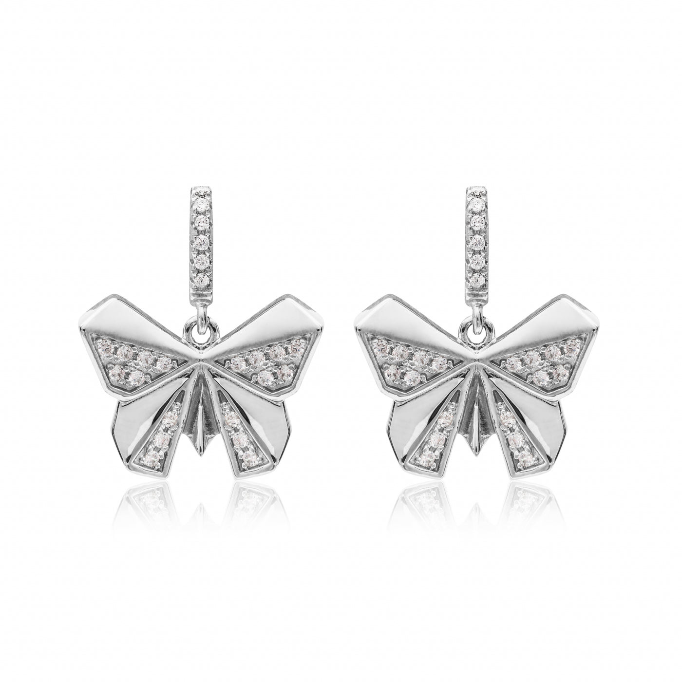 Monacrca Prism Butterfly - Boucles d'oreilles
