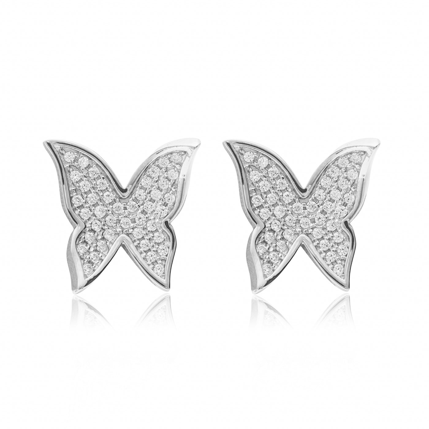 Monarca Butterfly Pave - Earrings