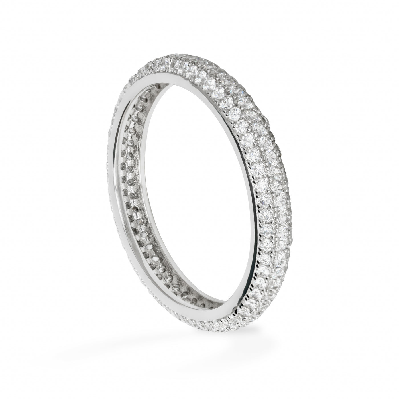 Elise Rounded Pave - Ring