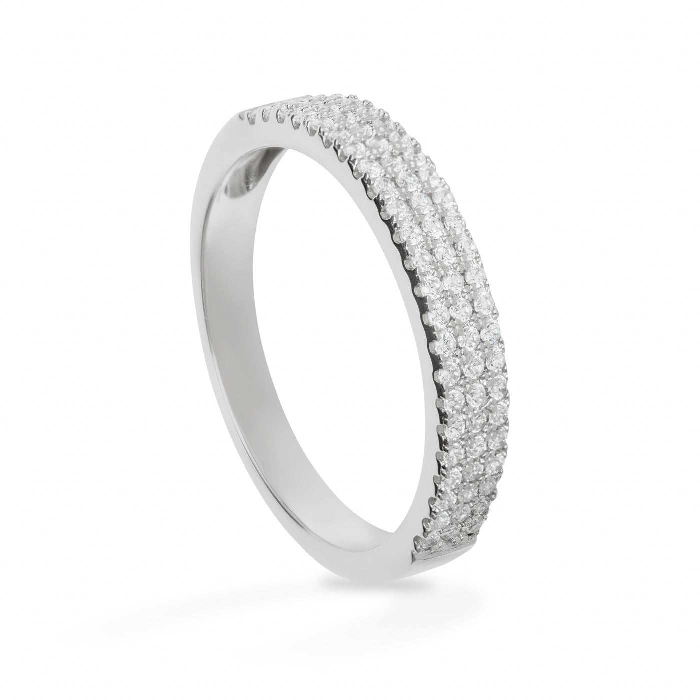 Elise Simple Pave - Bague