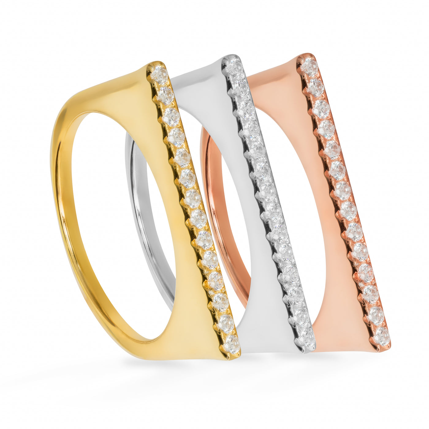Colette Pave Various Colors - Ring