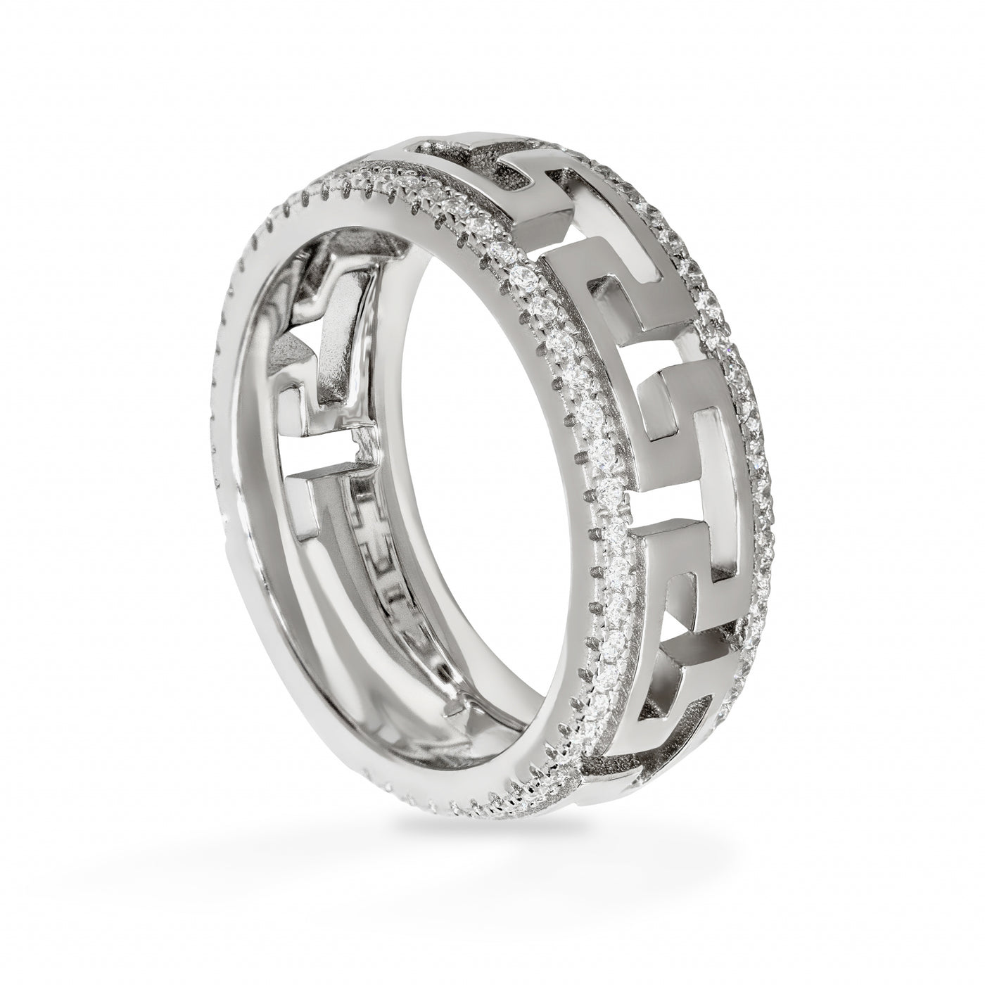 Andreus Separated Pave - Ring