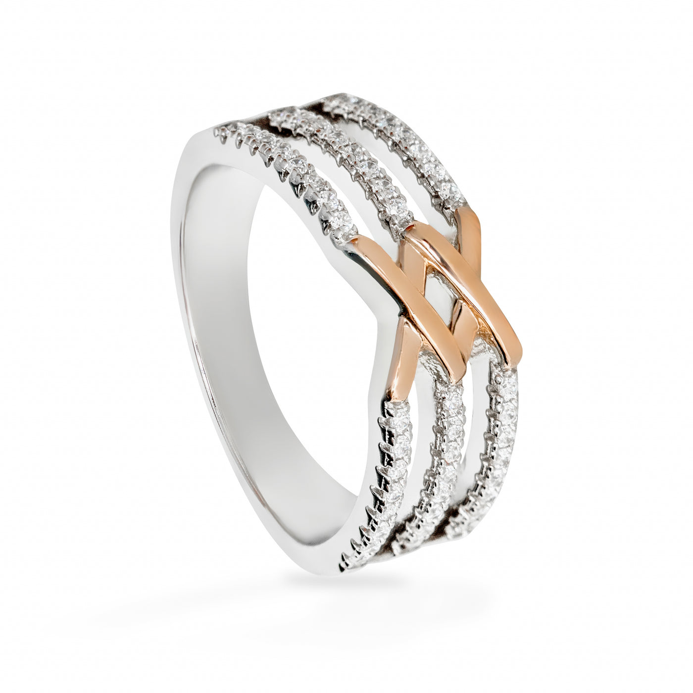 Elise Gold XX Pave - Ring