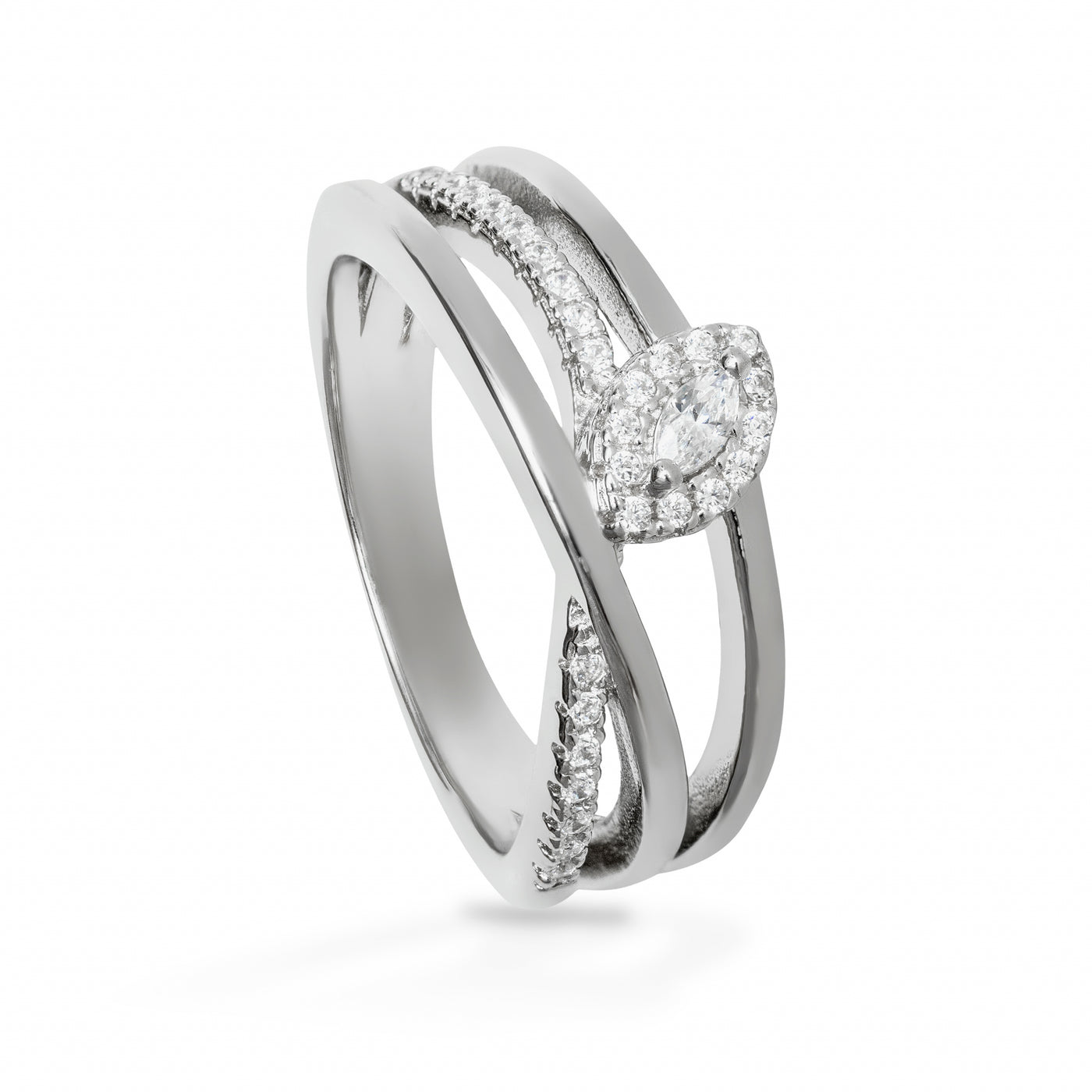 Maëlys Intertwined Pave - Ring