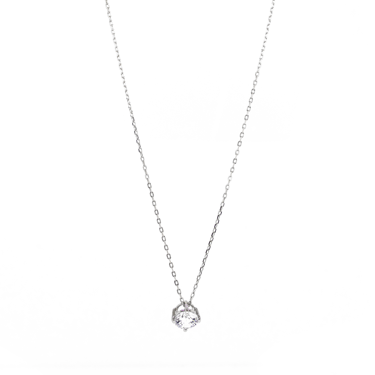 Solitaire Zirconia - Necklace