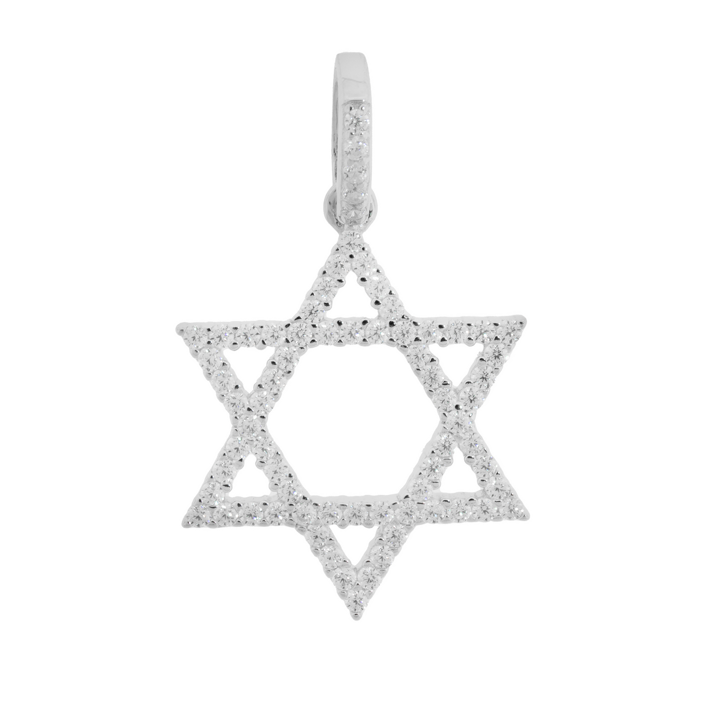 David Star Pave - Pendant