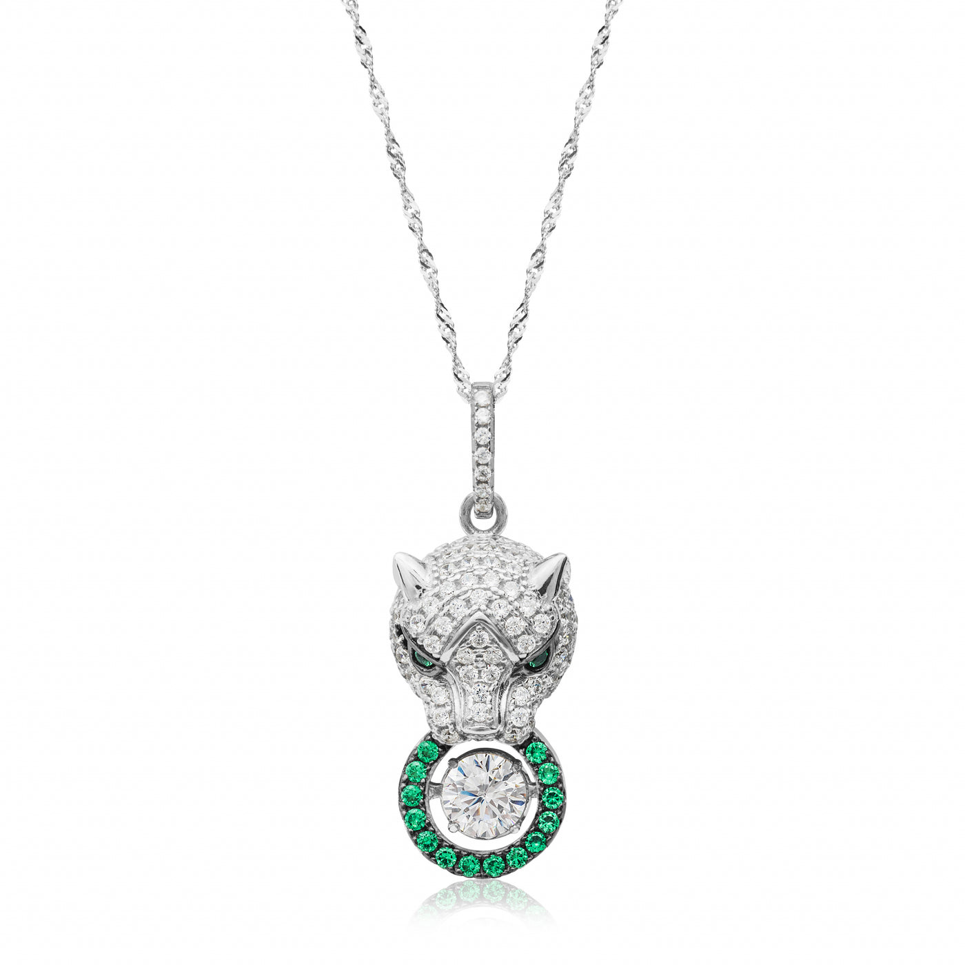 Panter Gren Circle - Necklace