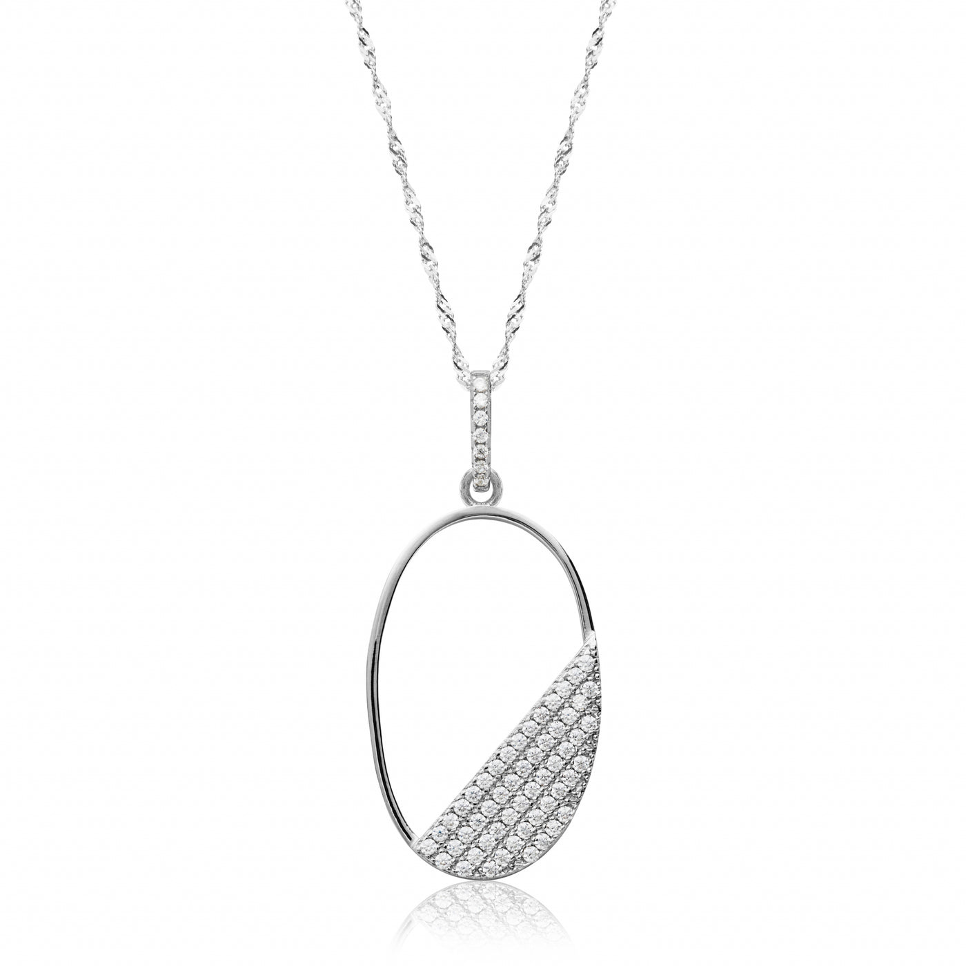 Dip Oval - Necklace