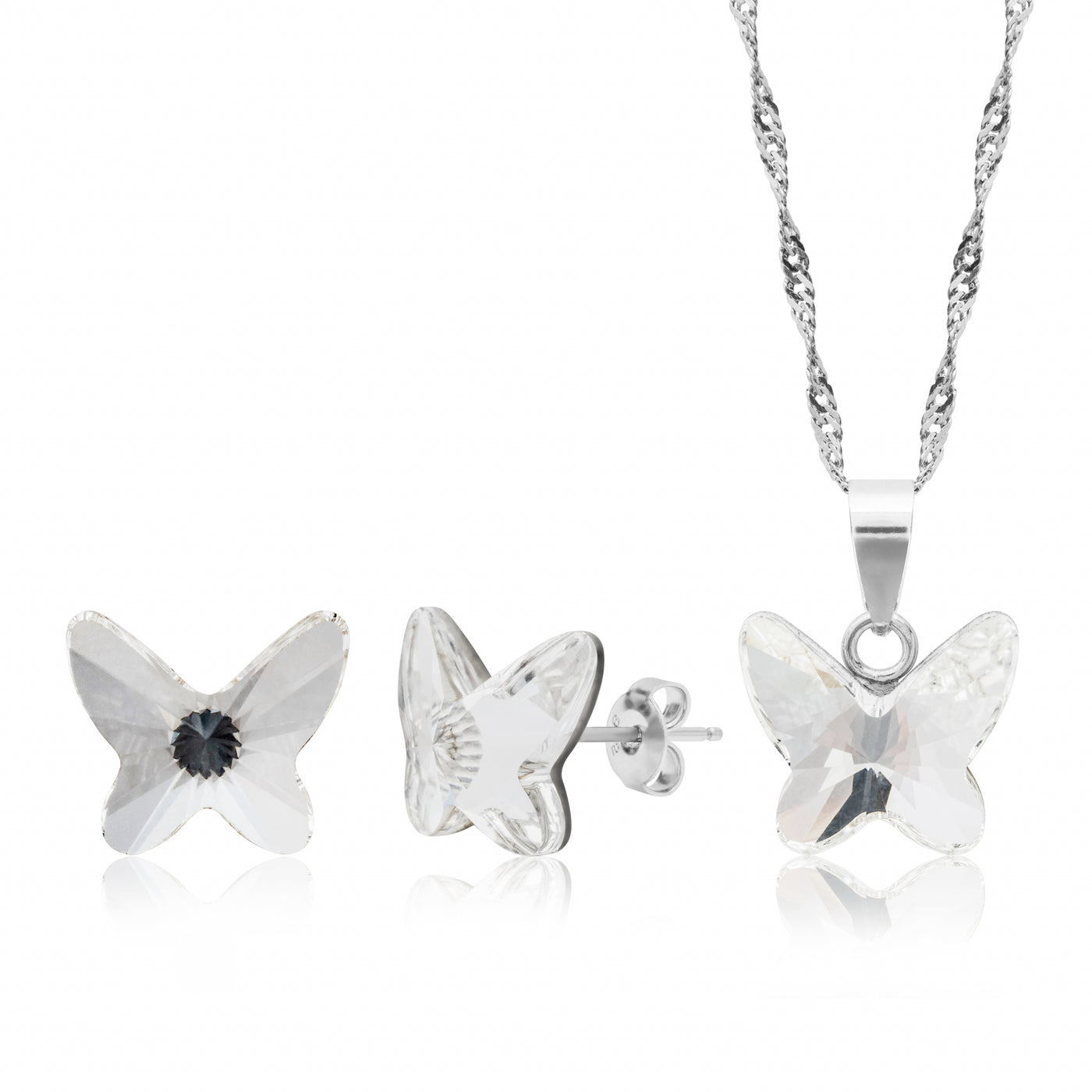 Butterfly Zirconia - Set