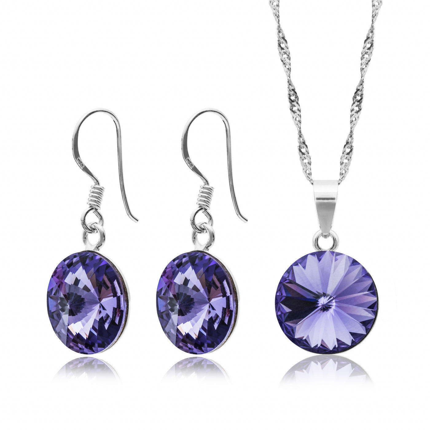 Diamond Cut Zirconia - Set