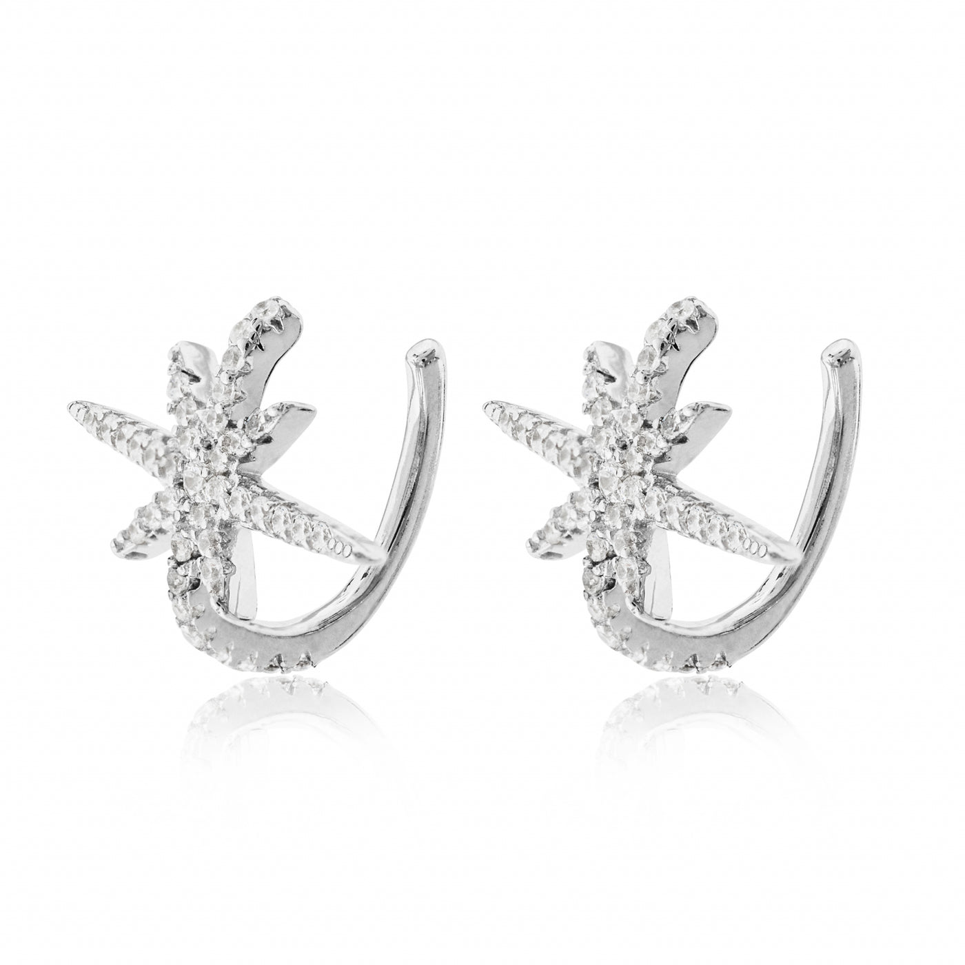 Shooting Star Pave - Oreillettes