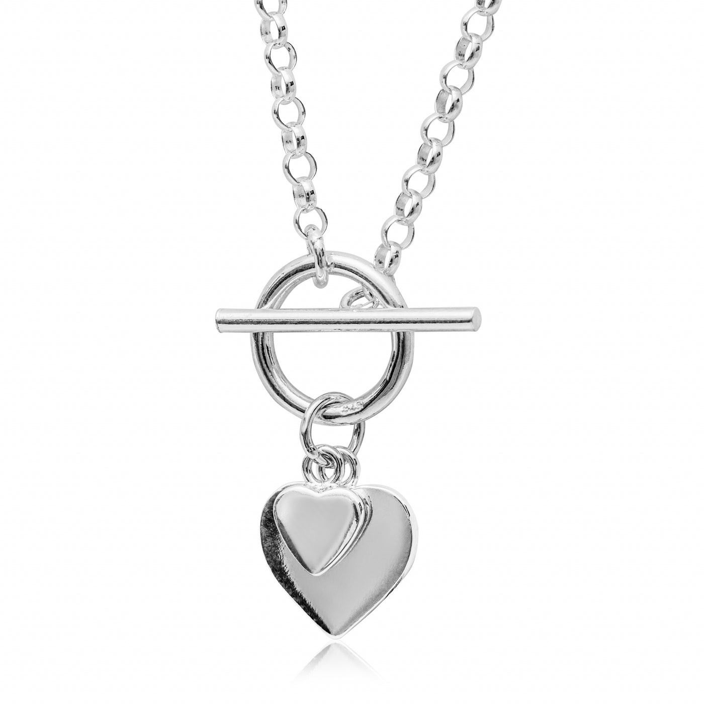 Heart Twins Anchor - Necklace