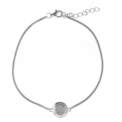 Circle Silver Contour - Bracelet