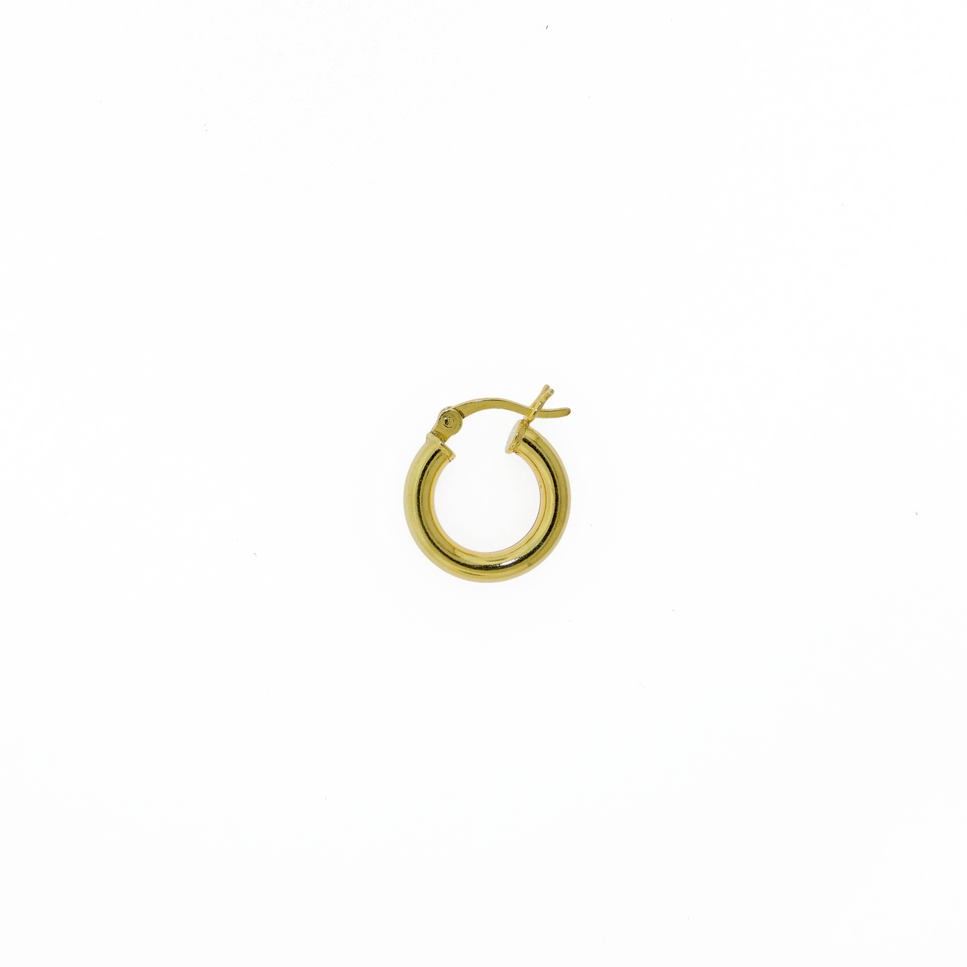 Hoop Earring 3 mm - Gold