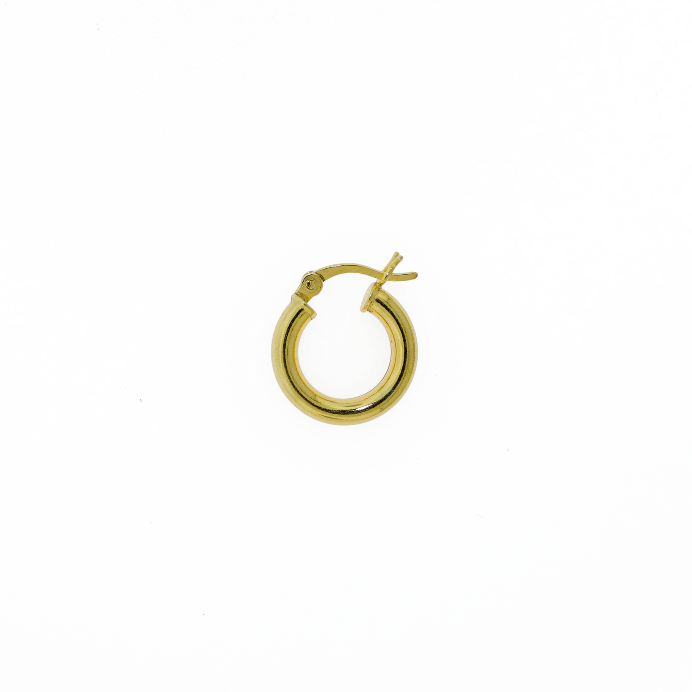 Hoop Earring 3 mm - Gold