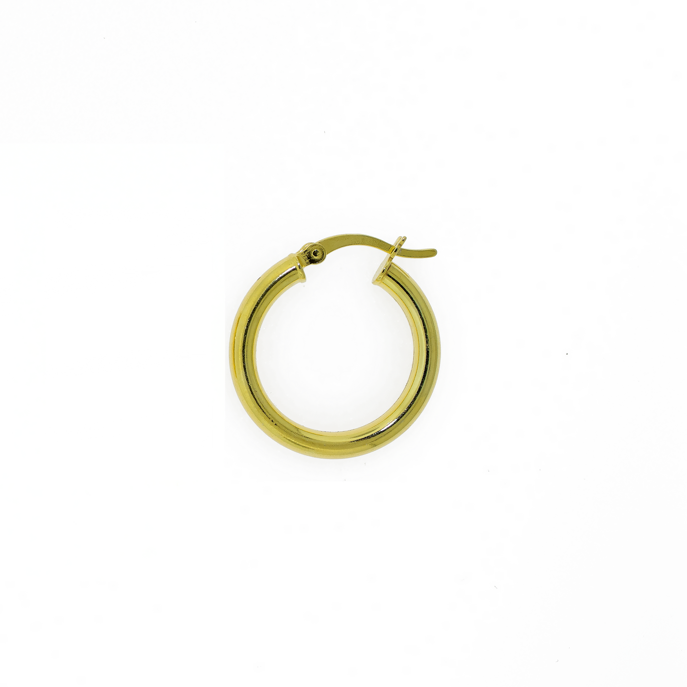 Hoop Earring 3 mm - Gold