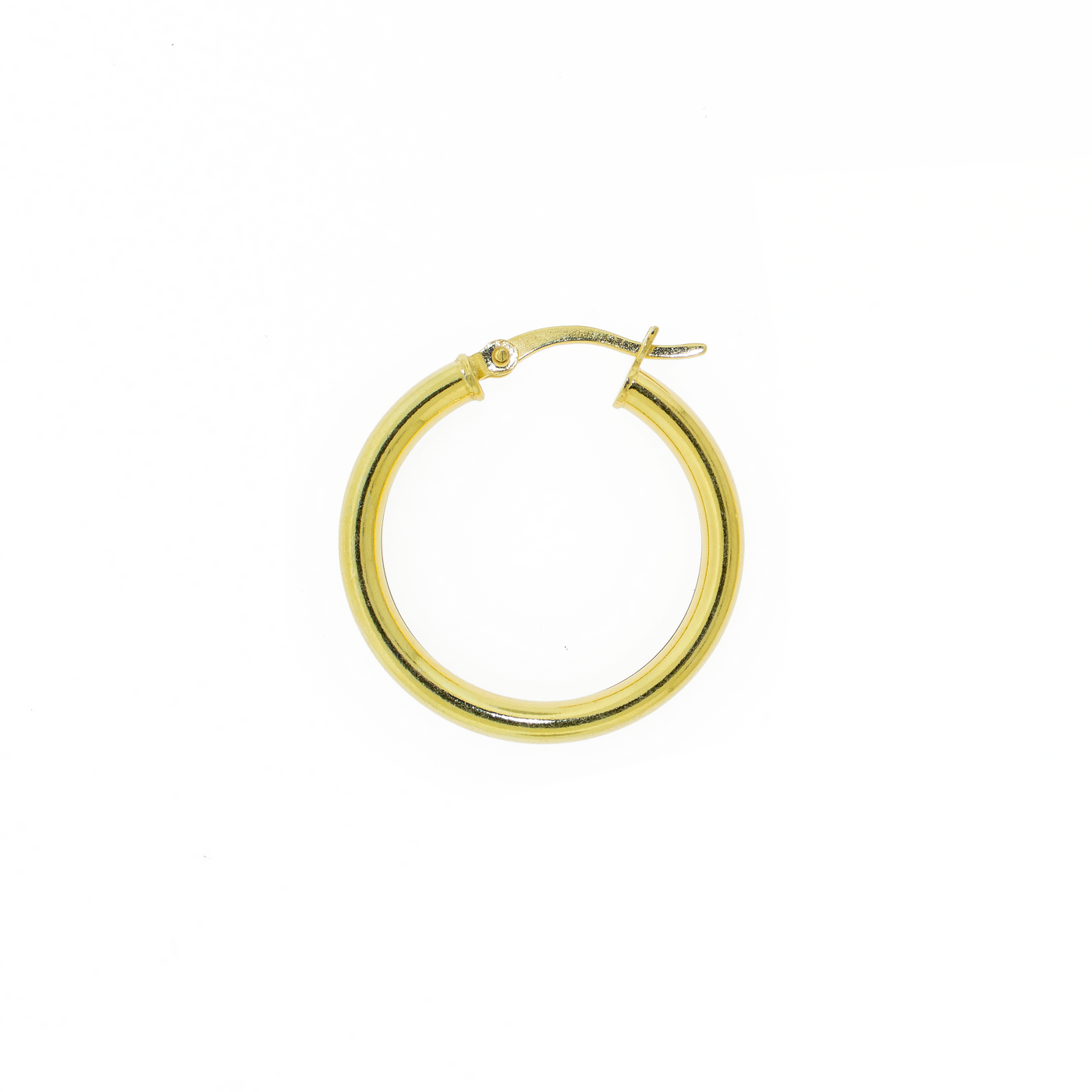 Hoop Earring 3 mm - Gold