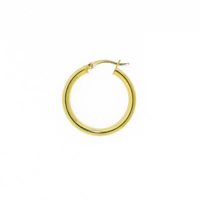 Hoop Earring 3 mm - Gold